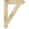 Ekena Millwork Traditional Arts & Crafts Rough Sawn Bracket, Douglas Fir, 4"W x 22"D x 30"H BKT04X22X30TRA03RDF - alternate 3